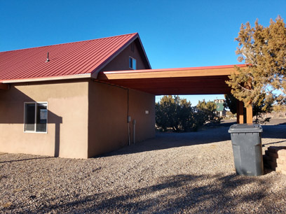 carport from the back