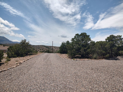 Driveway to street